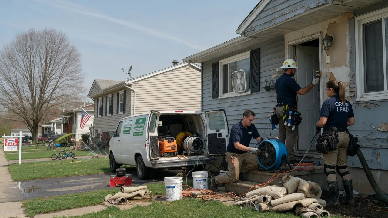 Flood Cleanup in Houghton, MI near me